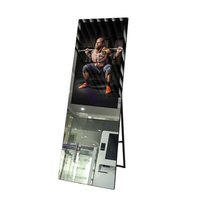 43" 55" 65" Lustro reklamowe LCD do ćwiczeń fitness, inteligentne