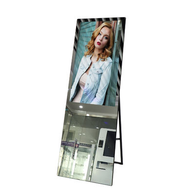 43" 55" 65" Lustro reklamowe LCD do ćwiczeń fitness, inteligentne