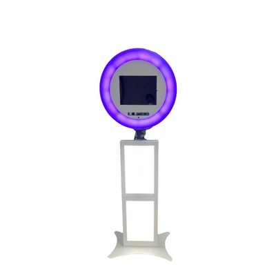 Regulowalny przenośny Ipad Kioski fotorecepcyjne 12,9 cali Z światłami RGB Symphony