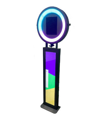 Regulowalny przenośny Ipad Kioski fotorecepcyjne 12,9 cali Z światłami RGB Symphony