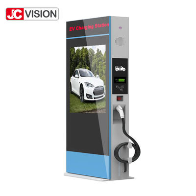 JCVISION LCD Reklamowy wyświetlacz Plakat sygnalizacji cyfrowej dla stacji ładowania EV