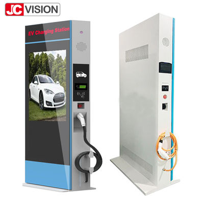 JCVISION LCD Reklamowy wyświetlacz Plakat sygnalizacji cyfrowej dla stacji ładowania EV