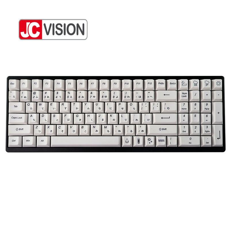 Klawiatura mechaniczna DIY JCVISION 96 klawiszy, nie hot-swappable, programowalna PCB, obsługuje ANSI