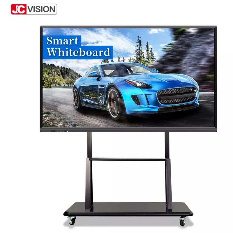 JCVISION 55 -110 Inch Smart Interactive Flat Panel White Board For Classroom Education (Smart interaktywny płaski panel biała tablica do edukacji w klasie)