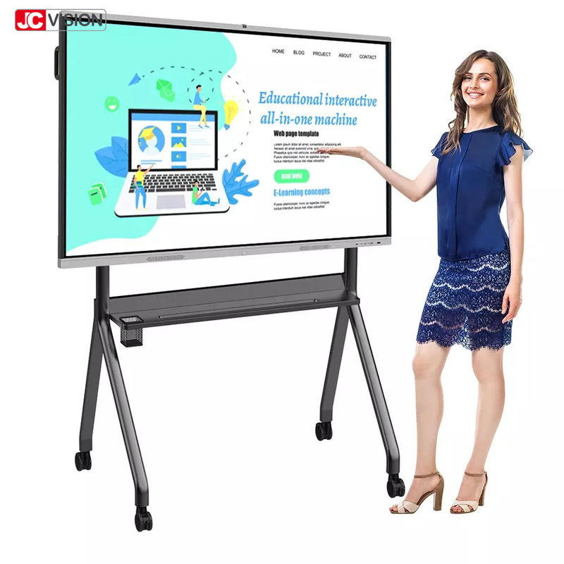 JCVISION 4K OPS 65 - 86 cali Inteligentna interaktywna tablica LCD z obsługą dotyku