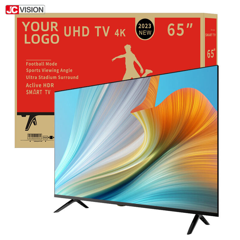 JCVISION LED LCD Telewizor z płaskim ekranem 55 cali Smart 4k TV OEM Android WIFI