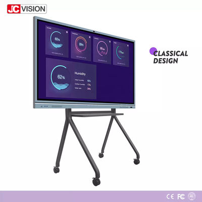 Srebro 4k LCD Interaktywna Biała Tablica I7 4GB 20 punktów dotykowych Do nauczania w klasie / konferencji