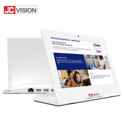 JCVISION L Form 10,1 cali Wyświetlacz Reklamowy Tablet Android Kiosk Feedback