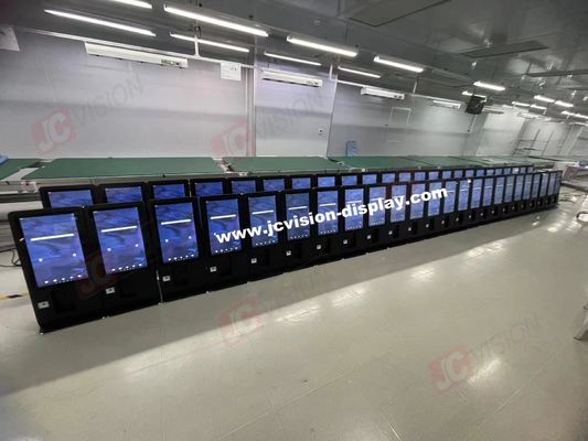 JCVISION Kioski zamówienia samoobsługowe 24 cali z trwałą metalową powłoką i maksymalnym zużyciem energii ¥108W