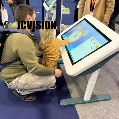 JCVision Stół do gier z ekranem dotykowym pojemnościowym Android 32 cale z funkcją podnoszenia dla przedszkola
