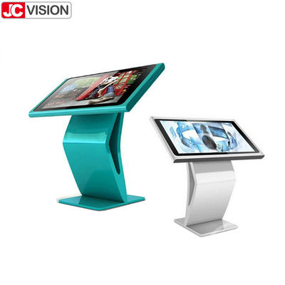 Interaktywny 1920x1080 Digital Signage Ekran dotykowy Kiosk na kółkach